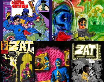 THE ZAT: PDF-samling, fem nummer digitalt samlade