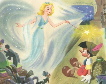 Blue Fairy Pinocchio Etsy