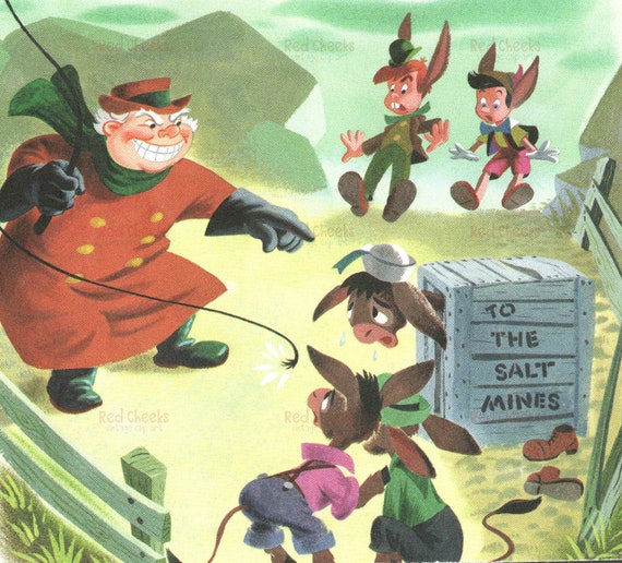 A Look At Disney The Donkey Scene From Pinocchio vrogue.co