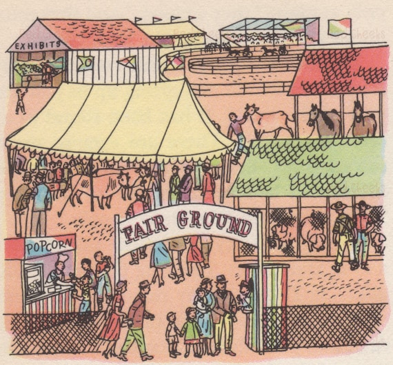 Digital Download of Vintage Fair Grounds State Fairs Party - Etsy