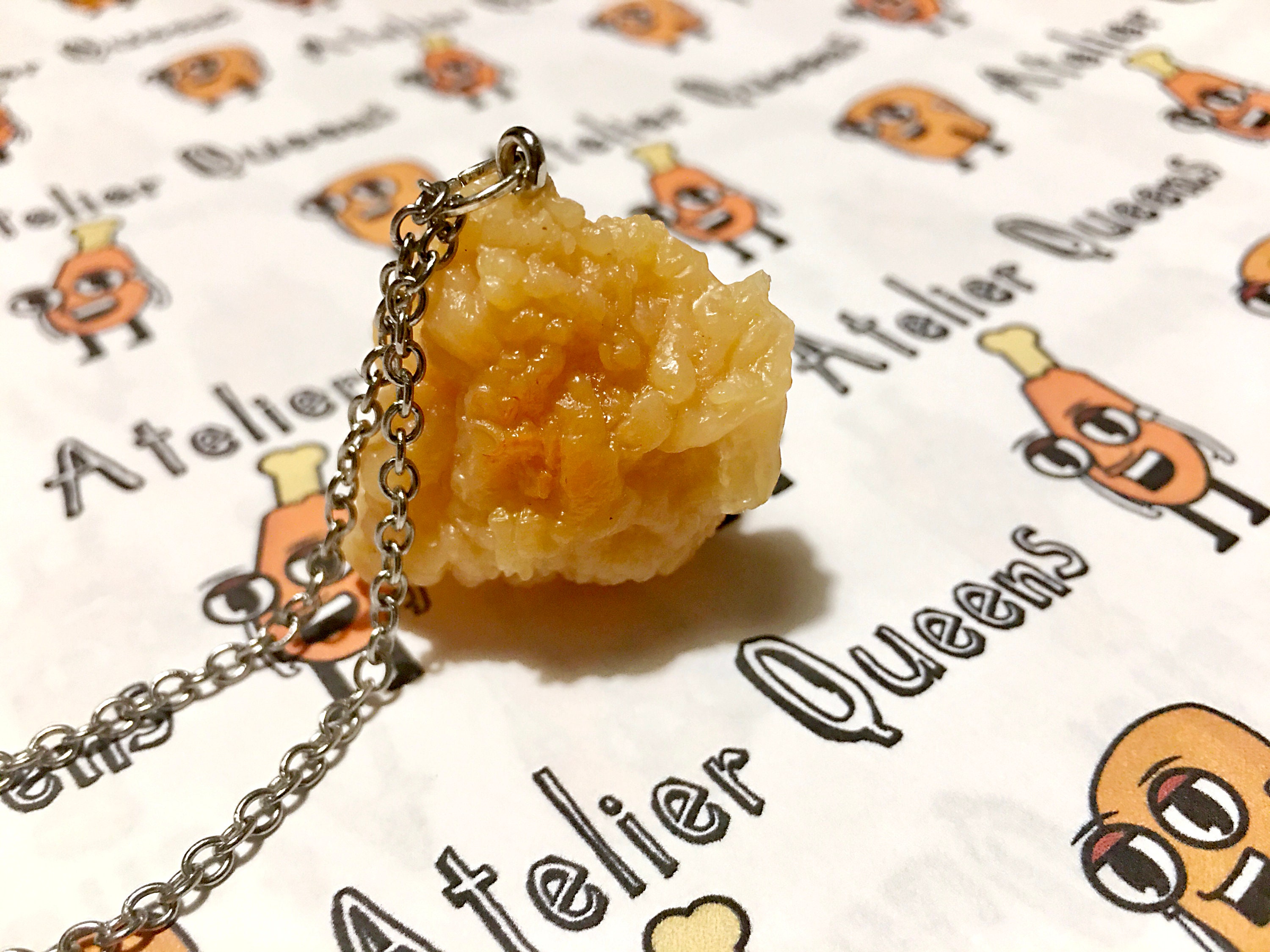 Chicken Nugget Necklace - Temu