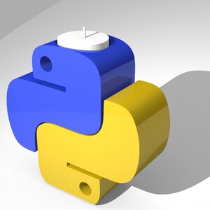 Python Program Candle Holder 3d Printed Home Decor, Coding Accessories ...