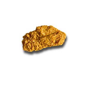Funny Fried Chicken Magnet: Realistic Foodie Fridge Decor