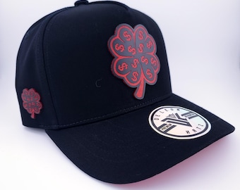 Trebol Buena Suerte Money Hat Good Luck Cap Black Clover Snapback Hat