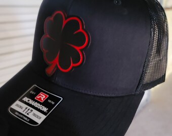 【待望★】 Buena Trebol Suerte Mayiza Clover Black Cap Luck Good Hat 帽子