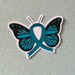 Ovarian Cancer Awareness Sticker