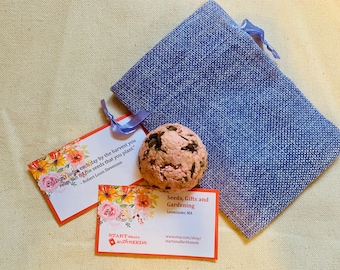 Wildflower Seed Bomb - Great gift! Treat yourself or buy it for a mom you know!