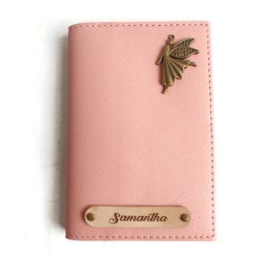 Titular del pasaporte personalizado, cubierta de pasaporte para las mujeres, chica de la cubierta del pasaporte, cartera del pasaporte personalizado, caso de pasaporte mujeres, regalo para ella