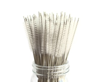 Straw cleaner BULK, ADD ON Stainless steel straw cleaning brush, reusable straw brush, cleaning brush, eco friendly gifts, zero waste vegan