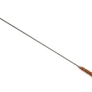 May include: A long, thin cleaning brush with a brown bristle head and a metal wire handle with a loop at the end.