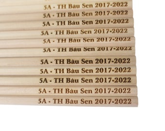 220 Personalized Engraved pencils, save the date, Eco friendly gift, wedding gifts, party favors, personalized party gift, promotional gifts