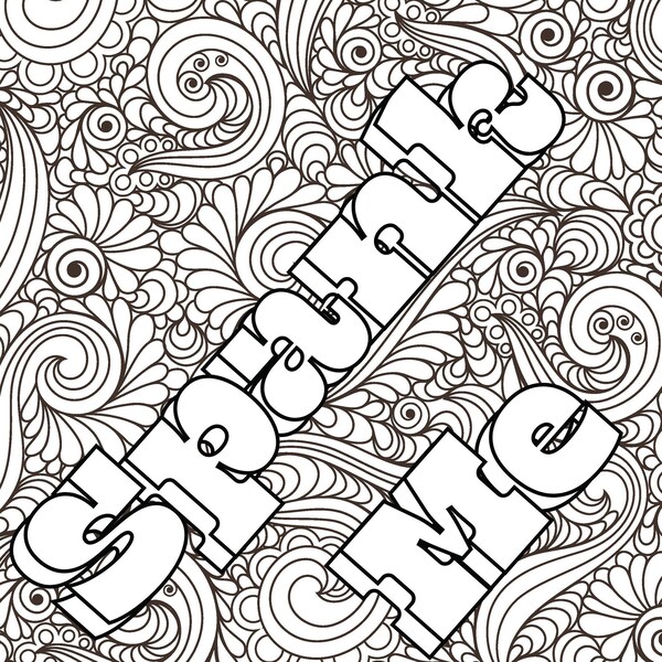 Adult Swear Word Coloring Pages - Il 600xN.3746003429 Rj7p 