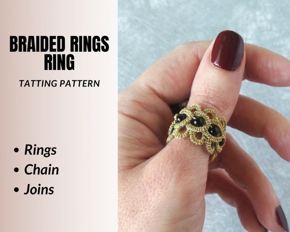 Altea , Needle Tatting Tutorial for Ring , Pendant and More - Etsy