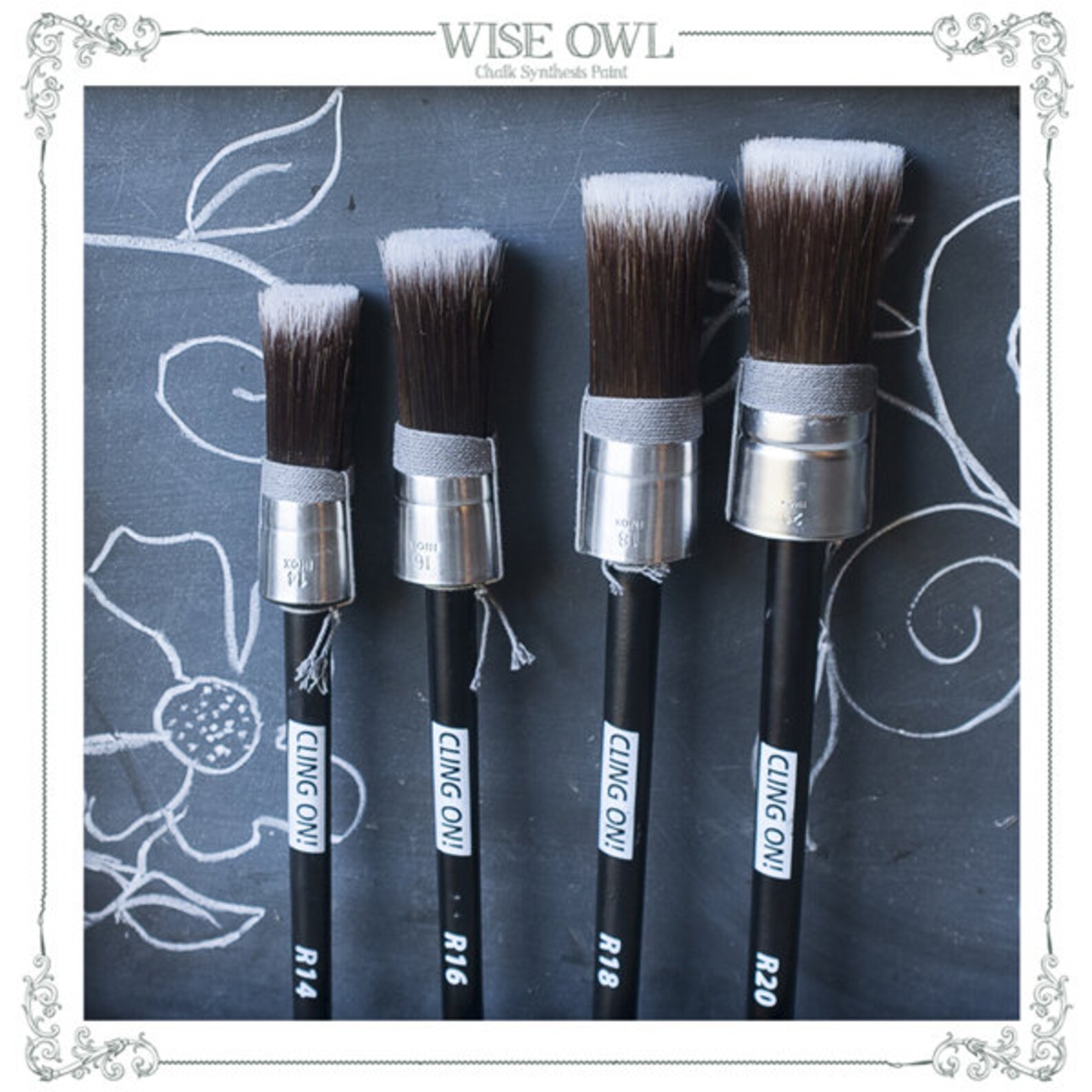 Cling on Brushes R20 Extra Large Round Paint Brush Best Etsy