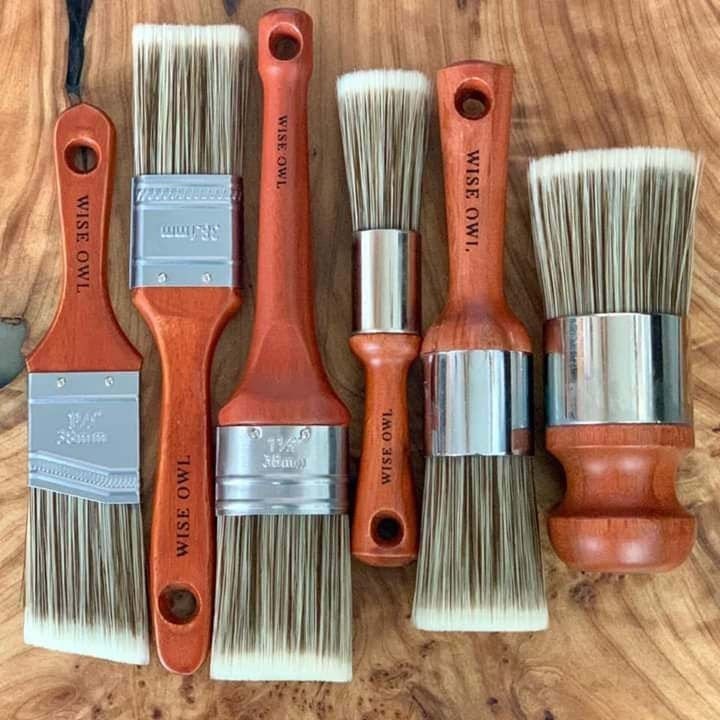 Wise Owl Premium Paint Brushes