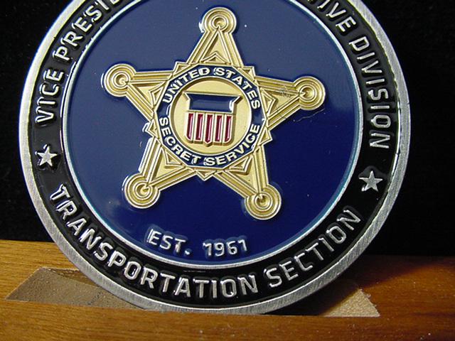 Secret Service V.P. Protection Division Challenge Coin