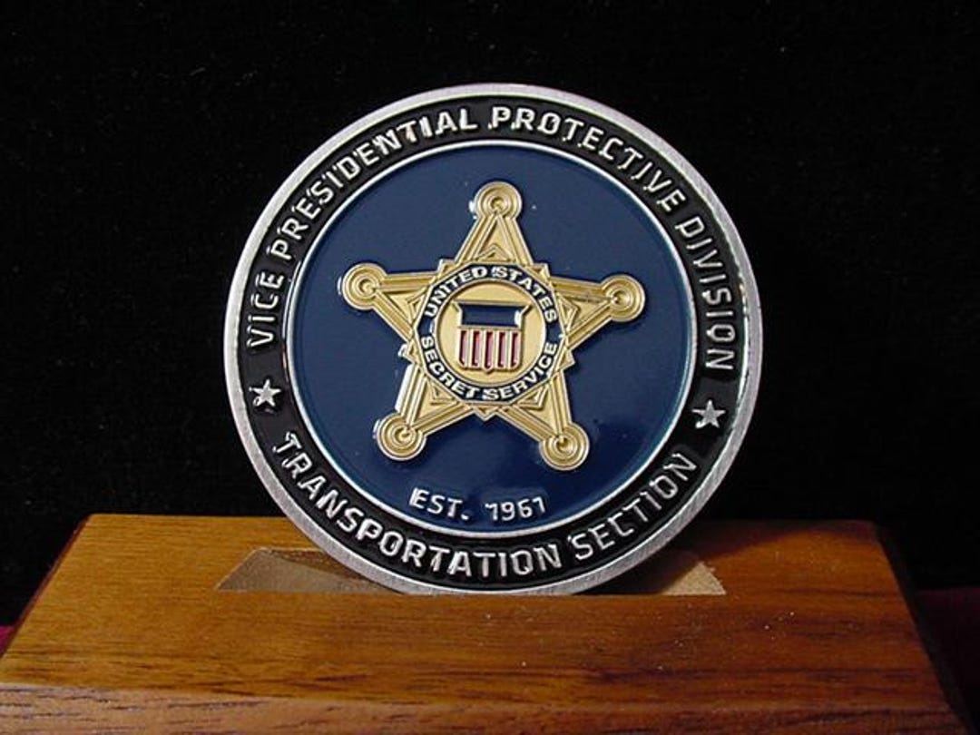 Secret Service V.P. Protection Division Challenge Coin