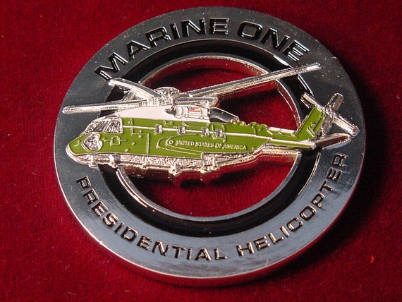 Presidential Helicopter Sikorsky VH-92 HMX-1 Challenge Coin - New