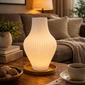 Curved Tea Light Vase