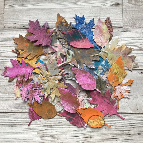 100 Assorted Flower Bird Foliage Scrapbooking Embellishments DIY CRAFTS CARDS