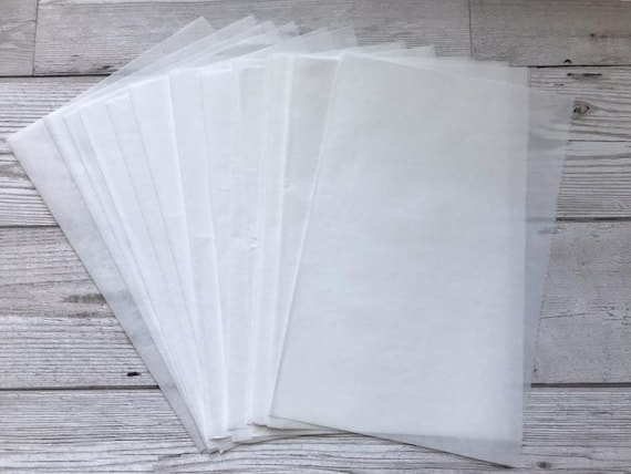 Deli paper sheets 10" x 10.75", kraft paper, 20/40pack, polymer clay, scrapbooking, art journaling, crafts, sandwich wrap, wedding decor