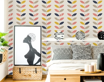 Removable Wallpaper Peel and Stick Wallpaper Self Adhesive Wallpaper Scandinavian Style Pattern
