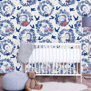 Removable Wallpaper Peel and Stick Wallpaper Self Adhesive Wallpaper Vintage Fox
