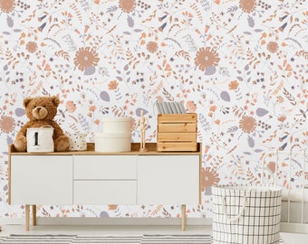 Removable Wallpaper Peel and Stick Wallpaper Self Adhesive Wallpaper Bohemian Flowers