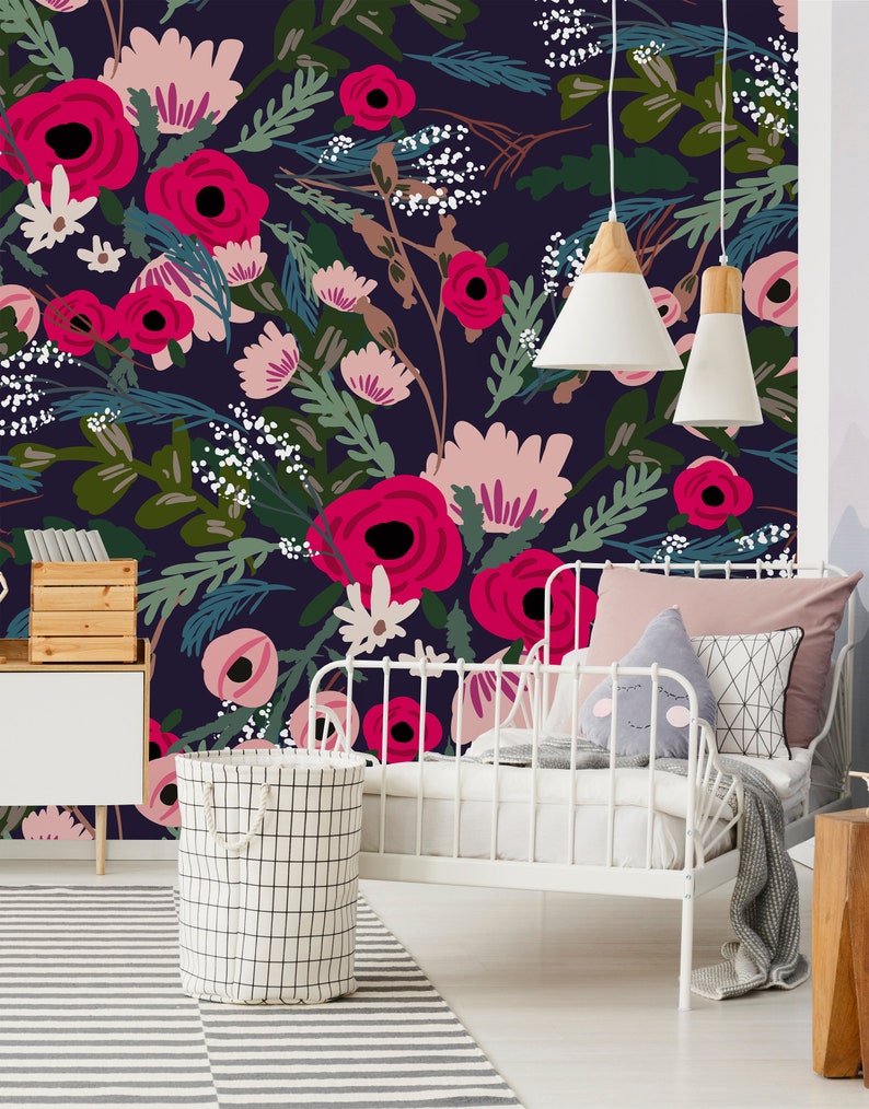Removable Wallpaper Peel and Stick Wallpaper Self Adhesive Etsy