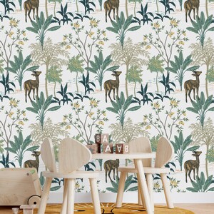 Removable Wallpaper Peel and Stick Wallpaper Self Adhesive Wallpaper Light Wallpaper for Nursery