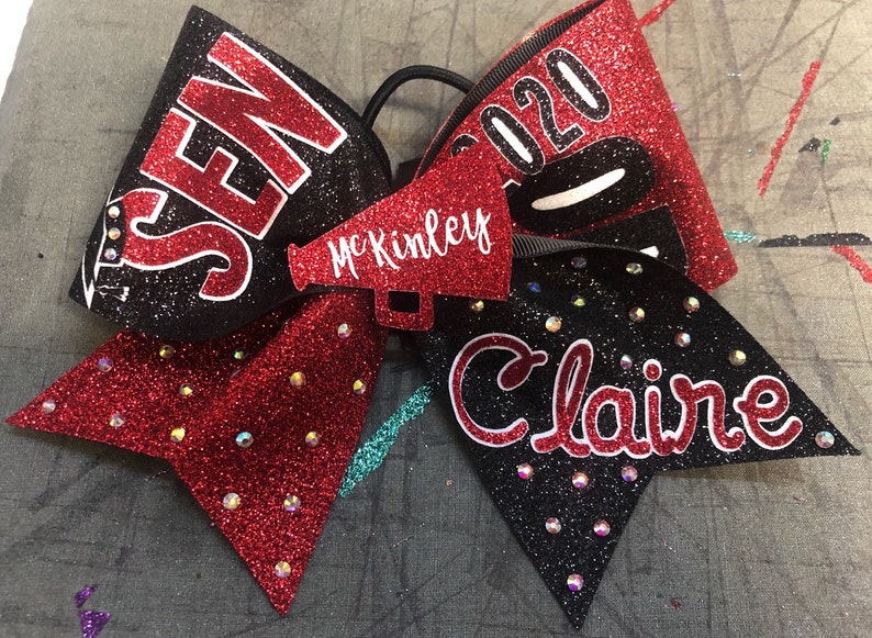 Personalized Senior 2023/2024 Cheer Bow Etsy
