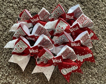 Personalized Senior 2023/2024 Cheer Bow