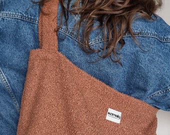 Sac teddy crossbody - tote bag Terracotta