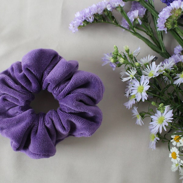 Scrunchie velvet Purple