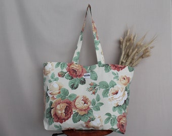 Sac oversize Blossom vintage