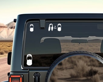 Decals - White Beard Logo Car Decal