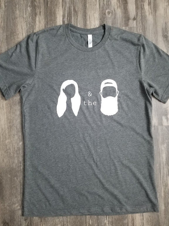 LAST CHANCE SALE - Women's Beauty and the Beard Tshirt
