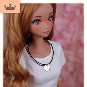 Smart Doll Friendship necklaces - Smart Doll accessories, smart doll necklace, smartdoll clothes, 1/3 scale bjd SD accessories - GOLD Heart