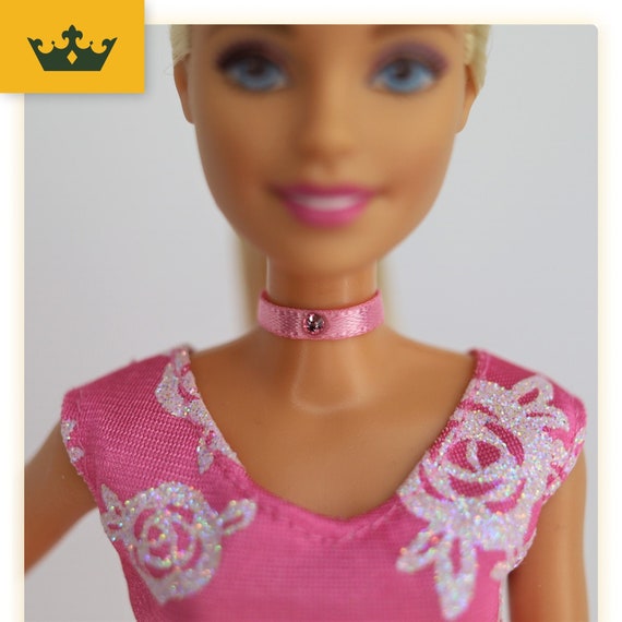 Barbie store choker necklace