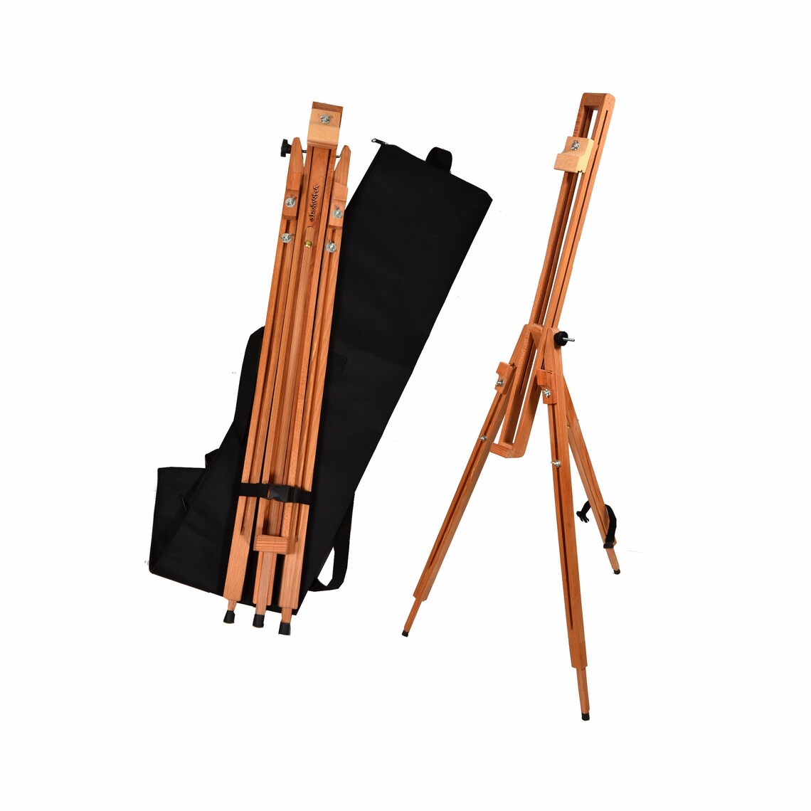 Lightweight Easel With Cover Field Tripod Easel for the Artist Etsy Canada