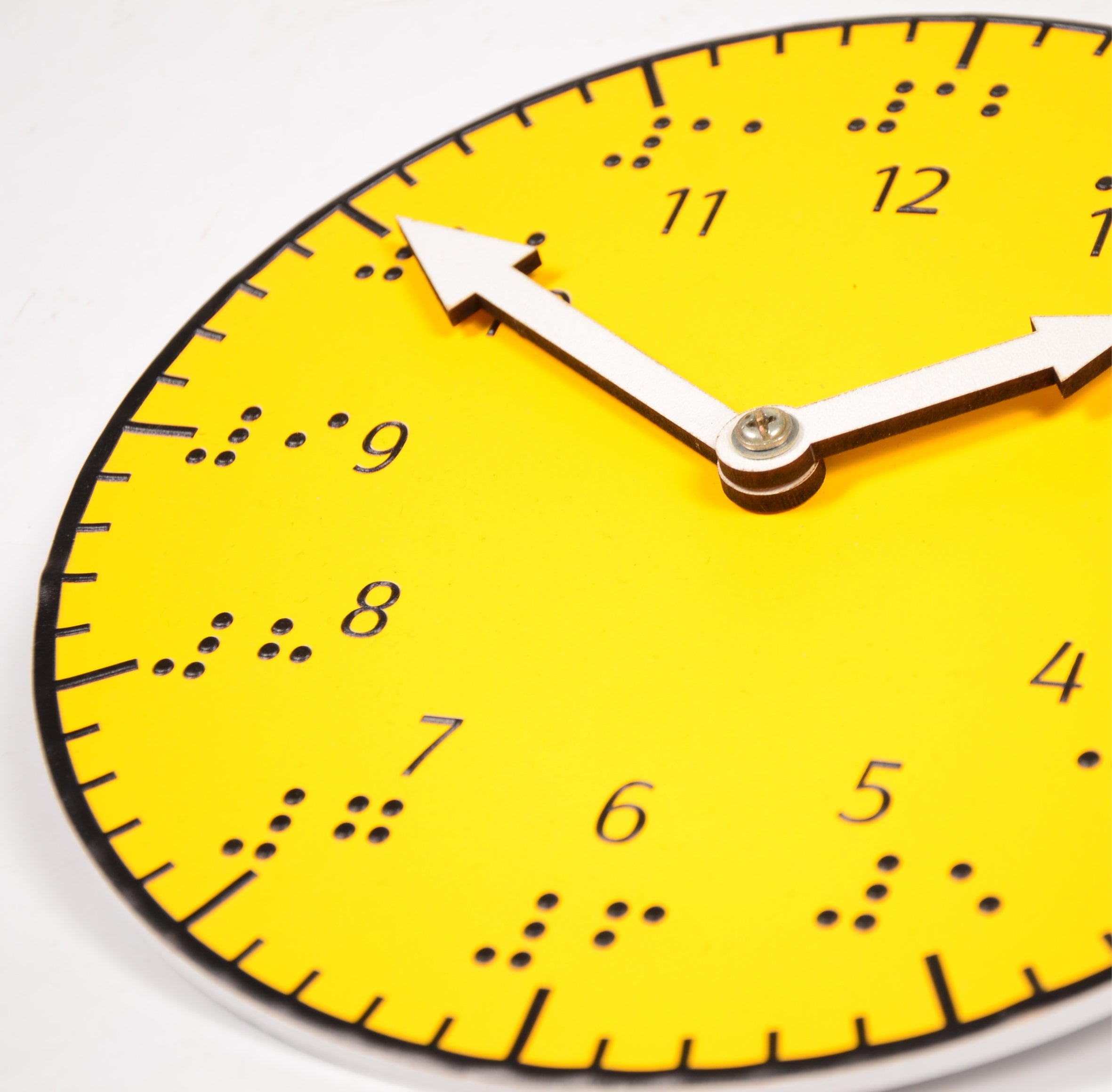 Braille training watch for the blind Training dial without Etsy 日本