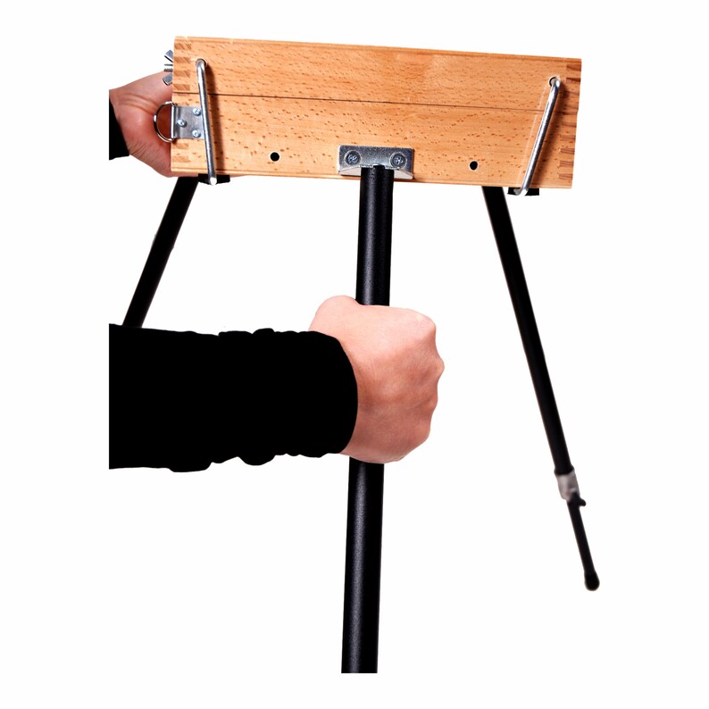 Lightweight easel wood artists carrying Portable easel with Etsy