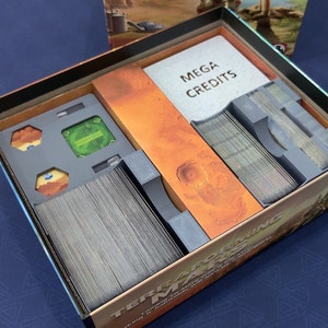 Terraforming Mars Ares Expedition Game Insert/Organizer