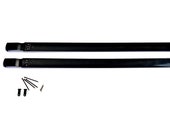 11 1 2 Stacking Bookcase Hardware Side Straps interlocking side by side bookcase Sold As Pairs