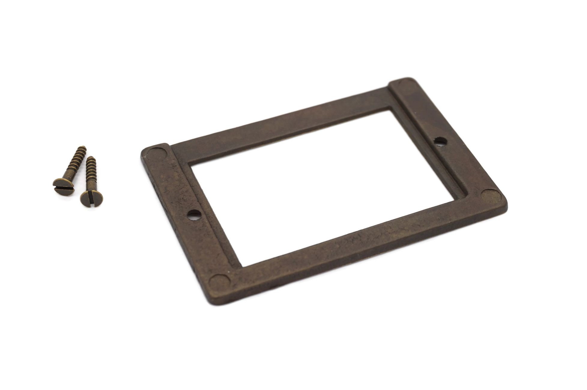 Antique File LABEL HOLDER 3 X 2 Frame Etsy