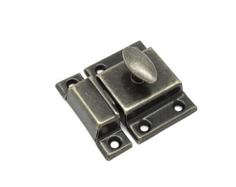 CABINET LATCH, Country Utility Latch, Furniture Latch, Cupboard Latch, Antique Reproduction Latch, Large