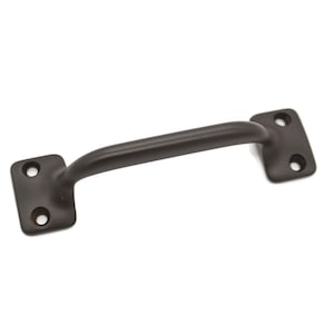 Antique File Cabinet Drawer Pull Window Lift Handle Trunk Handle Boat Handle Furniture Drawer Pull Chest Handle Desk Handle Solid Brass Base
