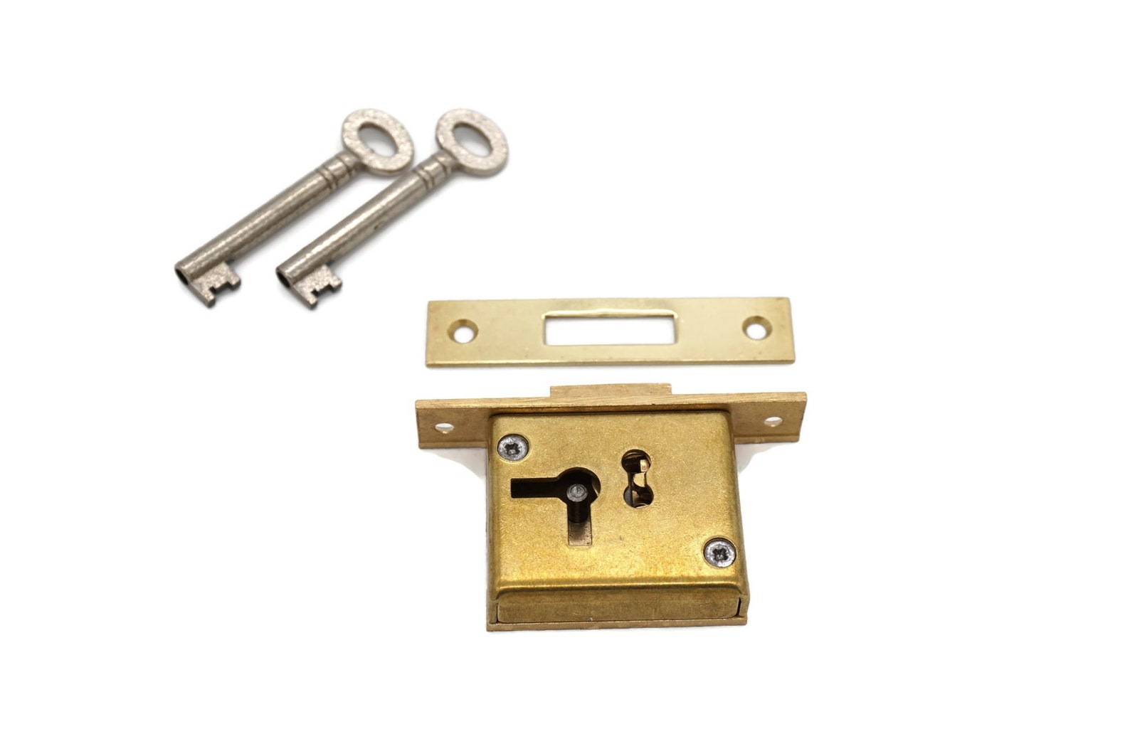 FULL MORTISE Chest Lock Antique Half Mortise Furniture Etsy