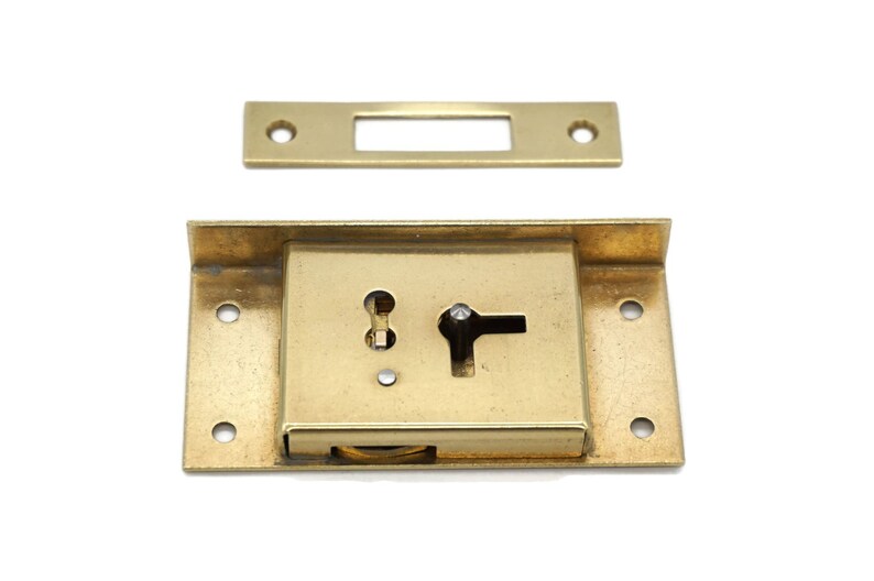 HALF MORTISE Chest Lock Antique Half Mortise Furniture Etsy