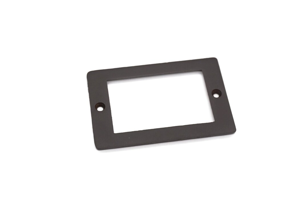 Antique File LABEL HOLDER 3 X 2 Frame Drawer Card Holder Tag